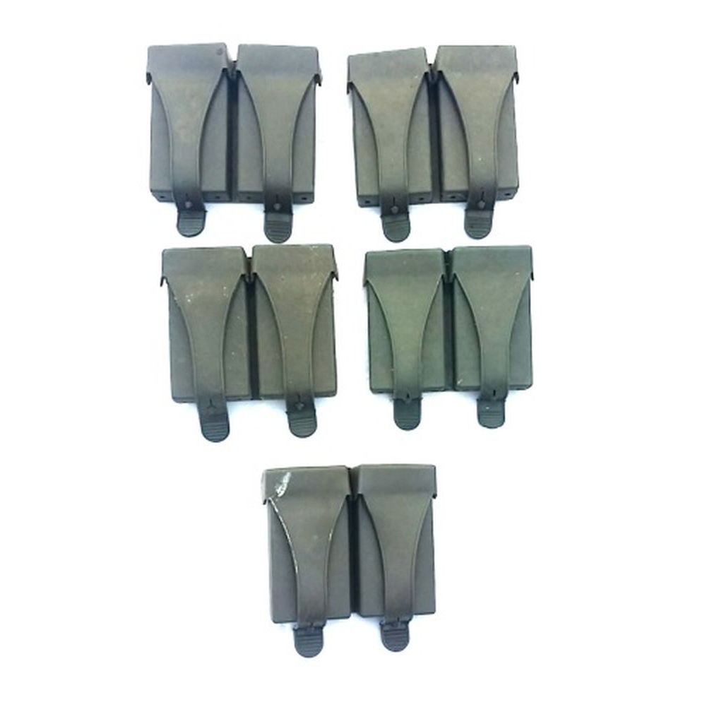 5x Original Bundeswehr G3 Magazintasche oliv Kunststoff BW Koppeltasche