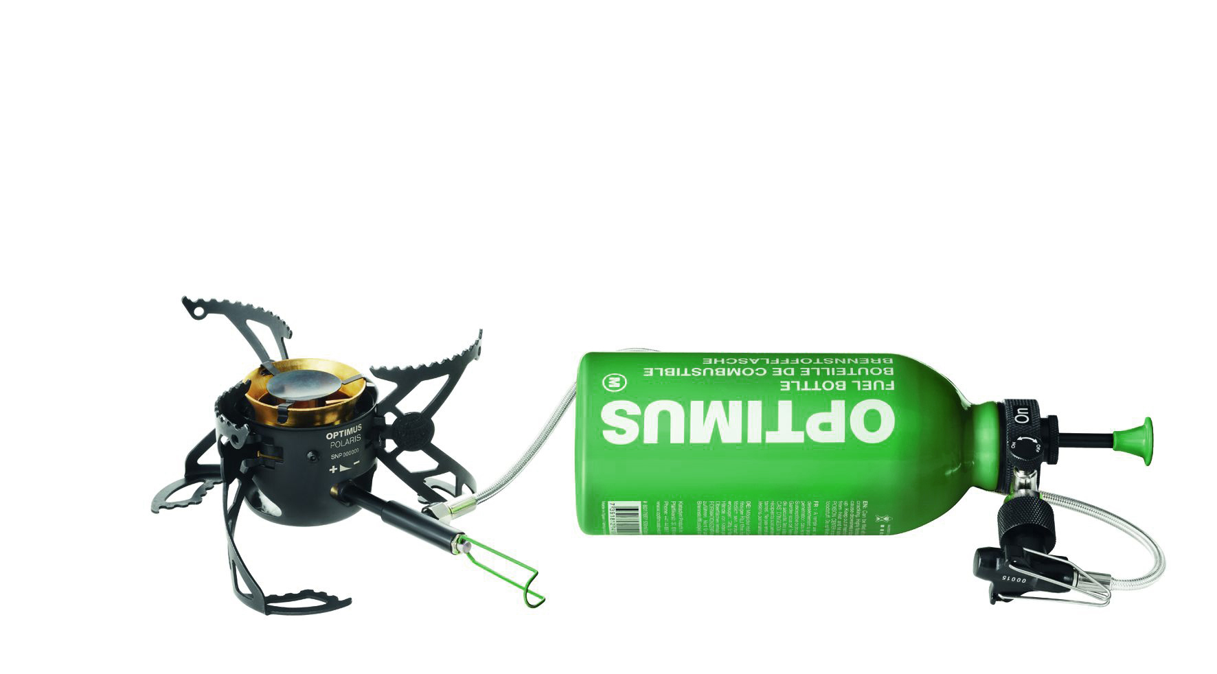 Optimus Polaris mit 0,4 L Brennstoffflasche 8019408