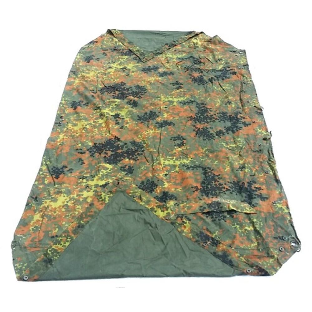 Original BW Zeltbahn gebraucht flecktarn