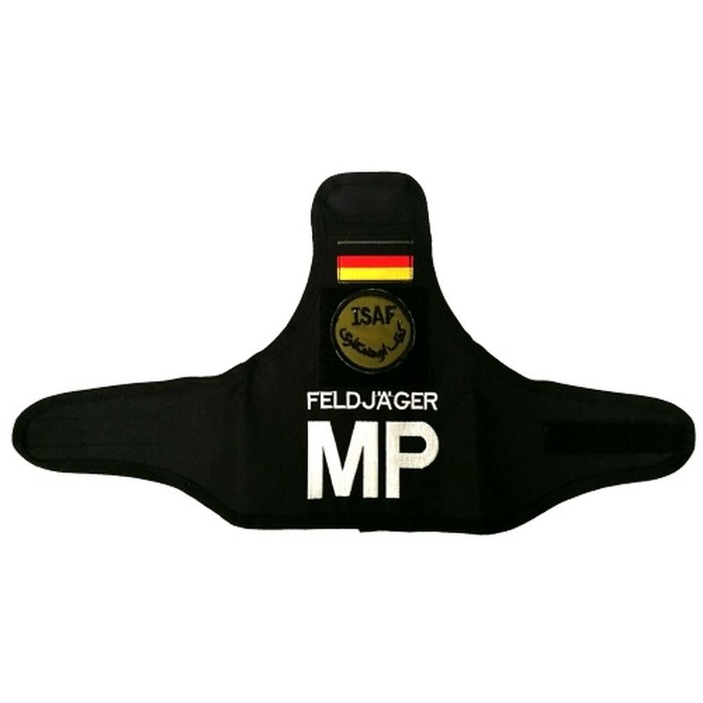 Bundeswehr Armbinde Feldjäger MP oliv - schwarz ISAF