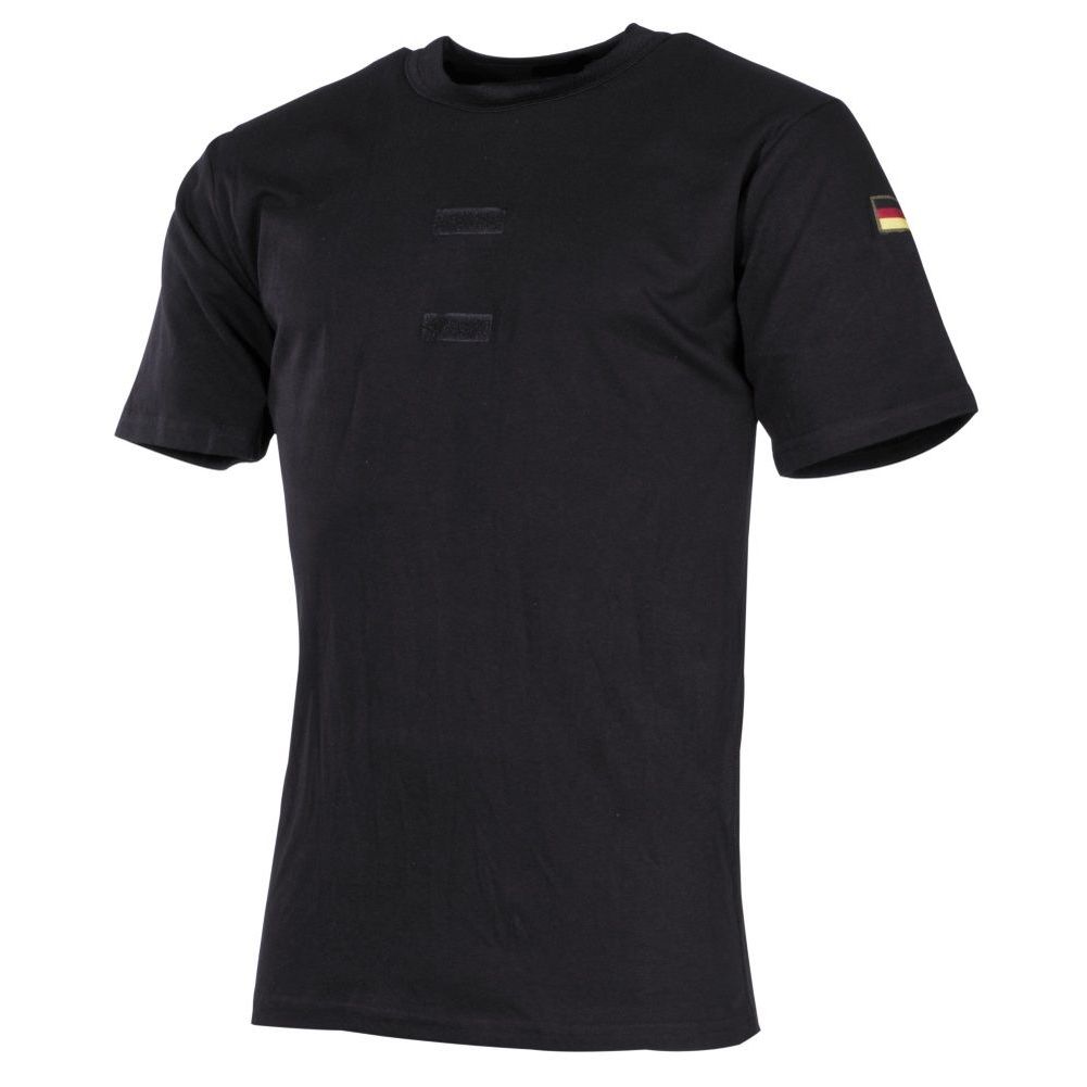 Original BW Bundeswehr Unterhemd T-Shirt Tropenhemd schwarz Größe 5