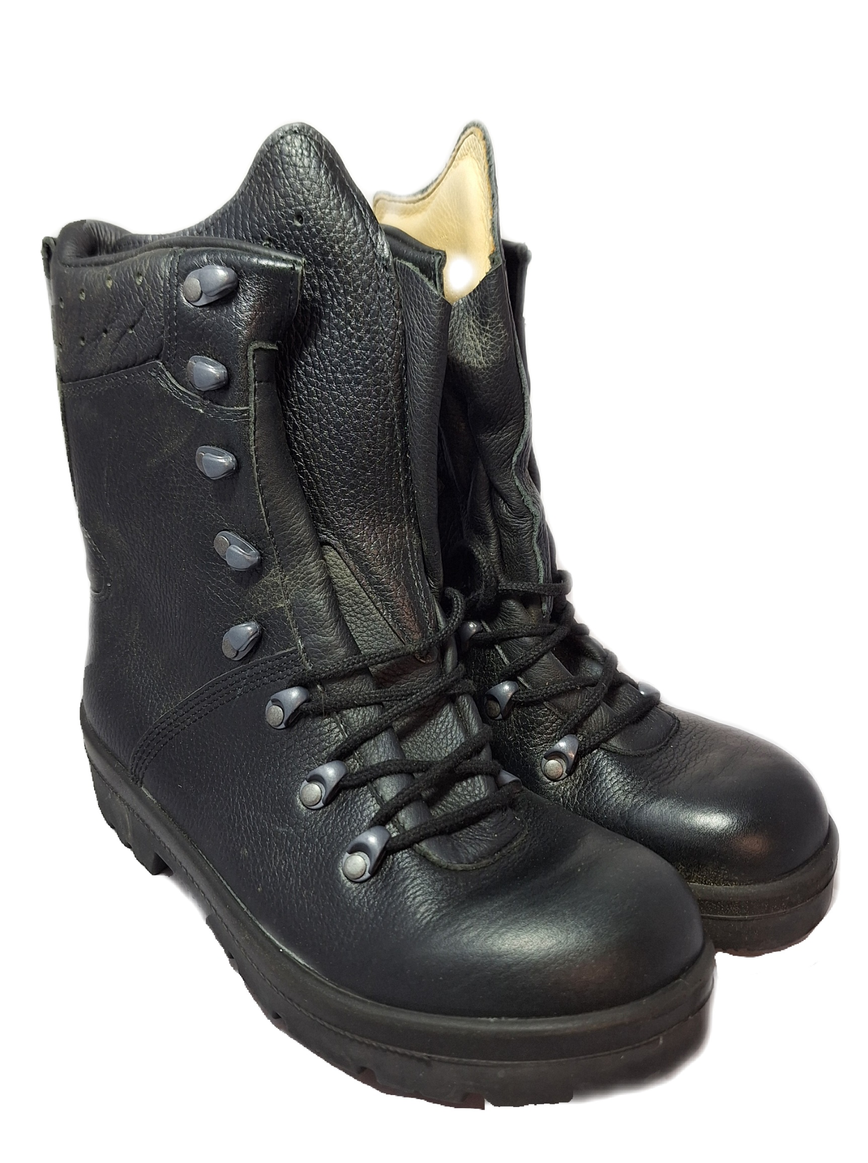 ~136 Kampfstiefel Original Bundeswehr BW Gr. 37 Stiefel Herren Leder Militär