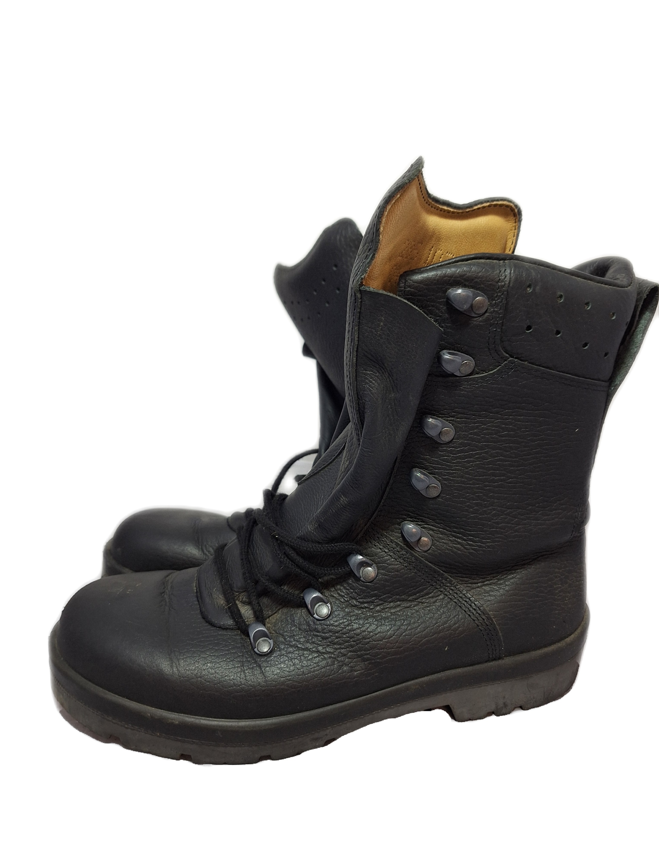 ~145 Kampfstiefel Original Bundeswehr BW Gr. 43 Stiefel Herren Leder Militär