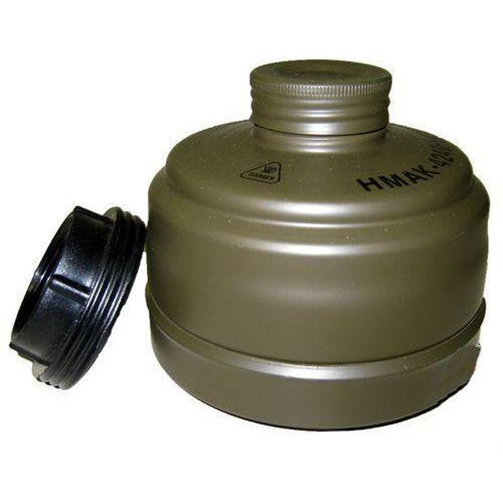 NATO Maskenfilter, Schutzfilter Gasmaske +Adapter, Deko