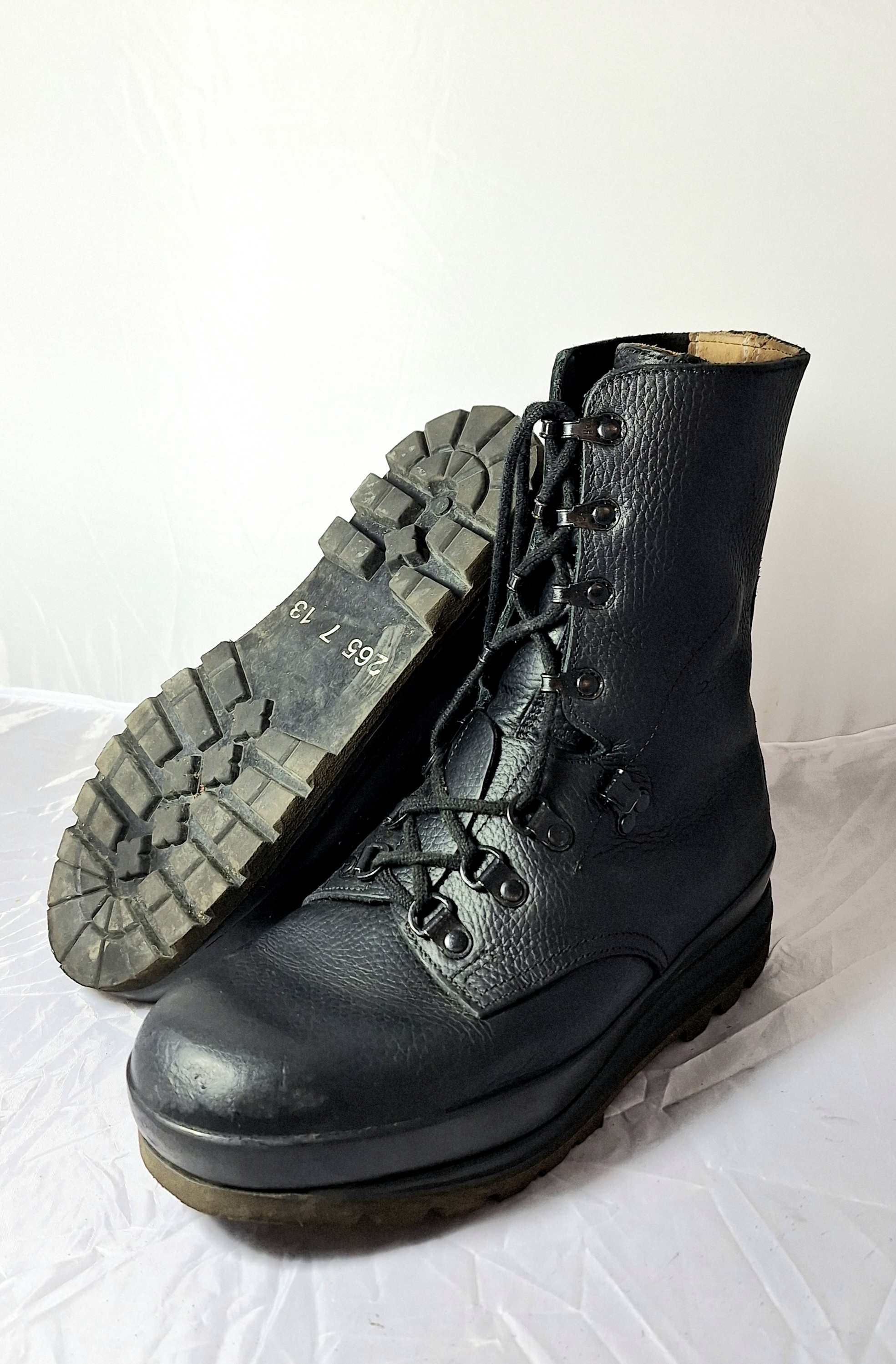 ~3 Kampfstiefel Schweizer Armee MINERVA Gr. 40 Stiefel Herren Leder