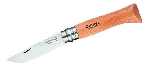 Opinel 123080 INOX Messer Erwachsene Natur N° 8 Edelstahl