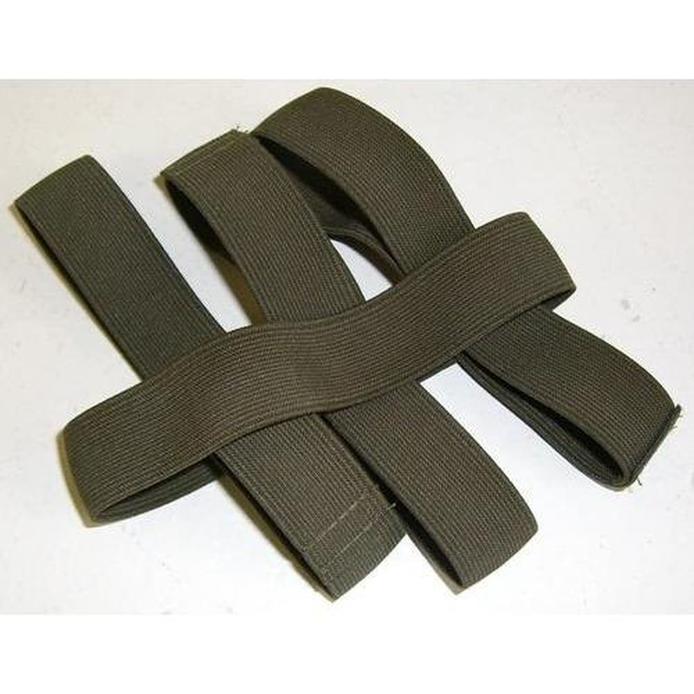 4x BW Hosengummi, Beingummi, Bundeswehr, Neu