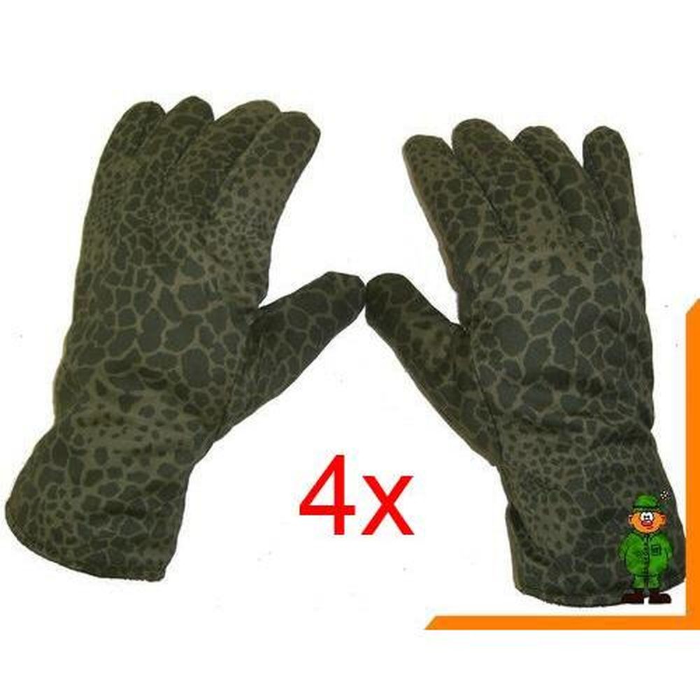 4 Paar Armee Handschuhe, PUMA Handschuh, neuwertig