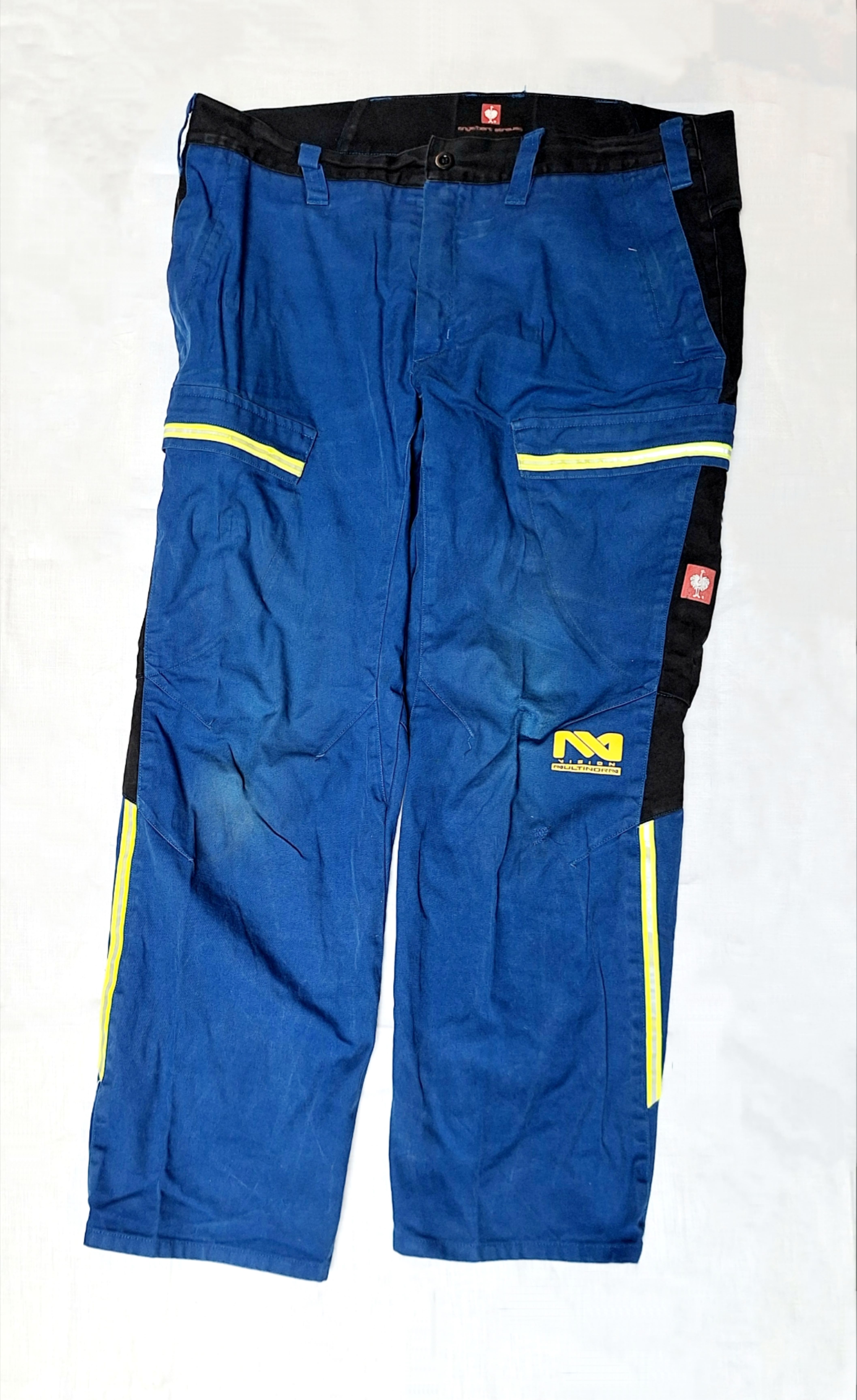 ~93 Arbeitshose Engelbert Strauss Gr. 27 blau Bundhose 2. Wahl Arbeitskleidung