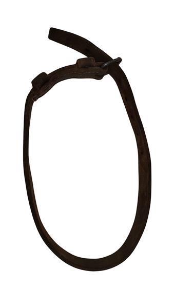2x Schweizer Lederriemen Pferderiemen dickes Leder 70cm