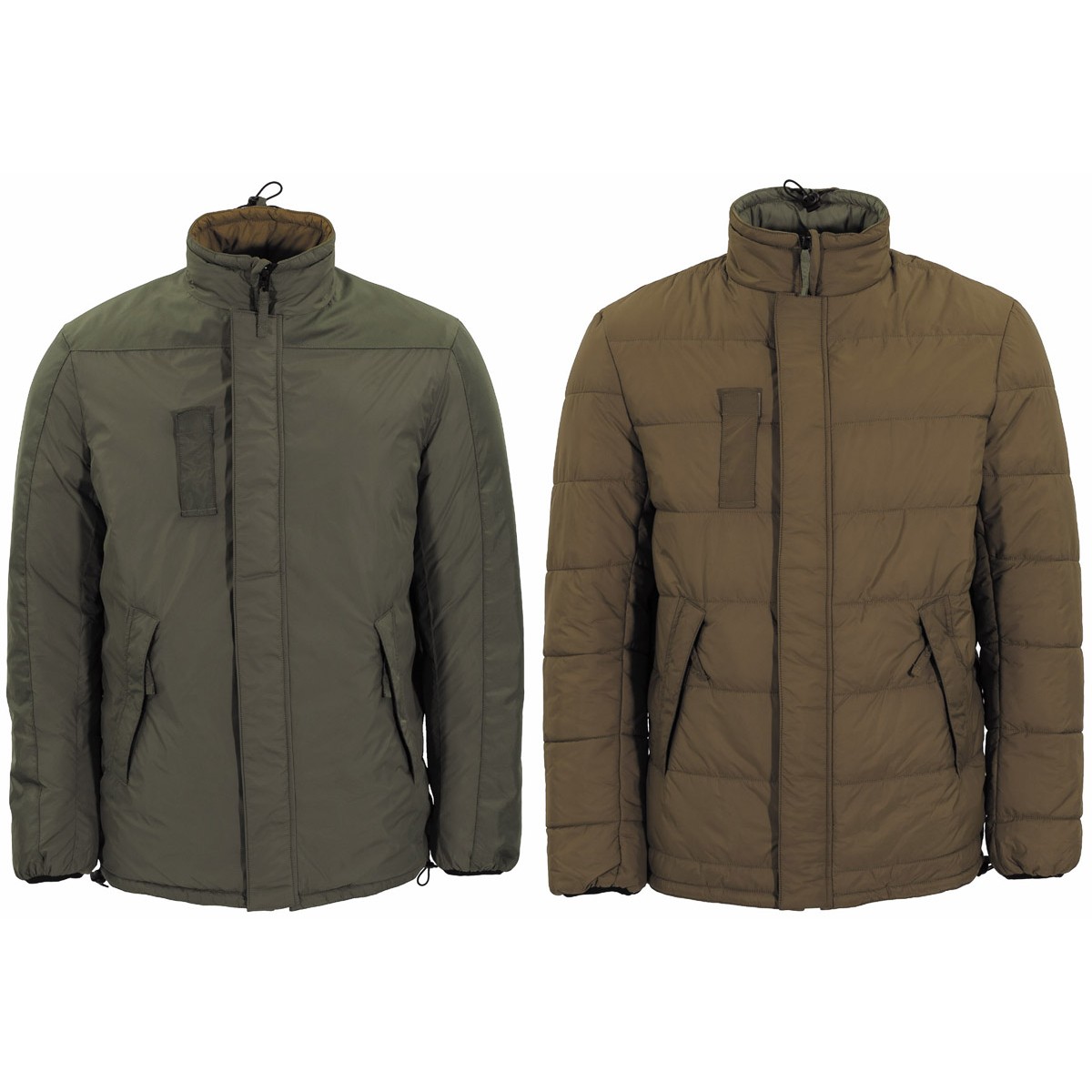 Holländische Armee Thermojacke NEU oliv/coyote wendbar ECWCS Größe M