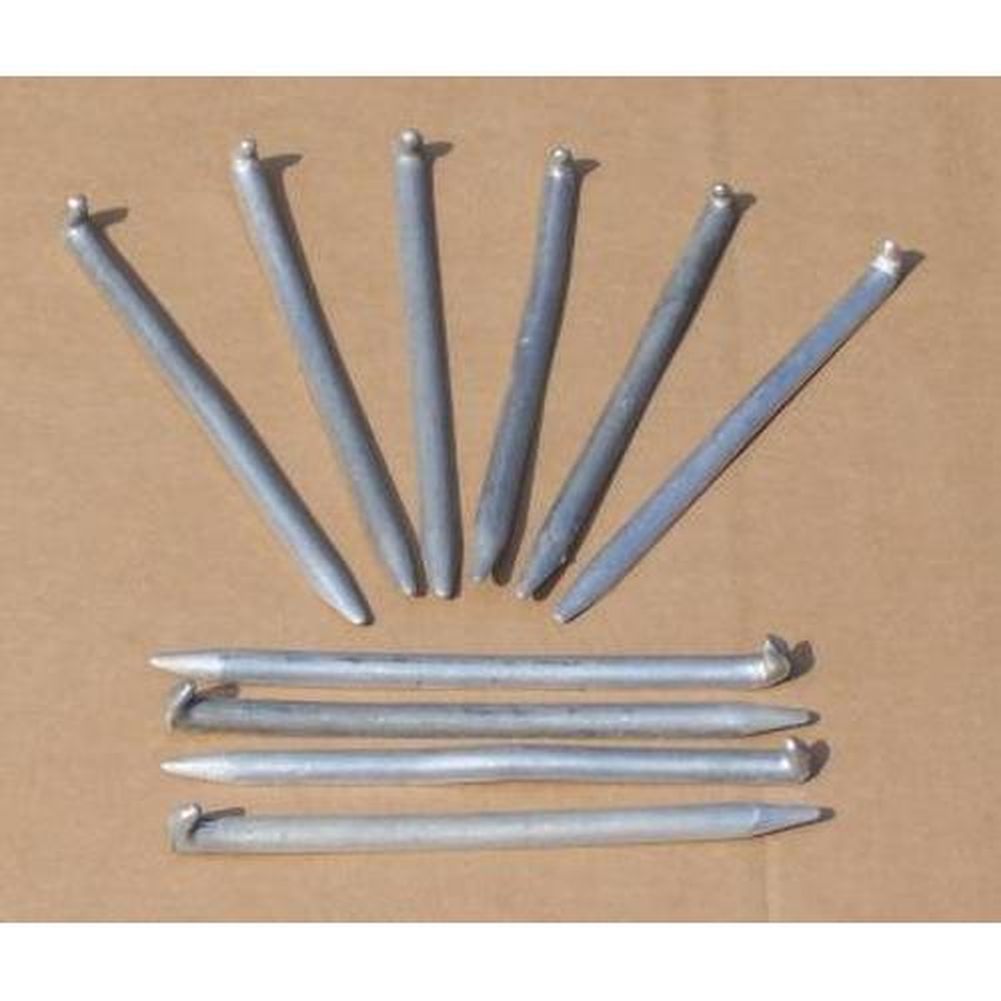 10x ALU BW Zeltheringe, Aluheringe, Aluminium Heringe