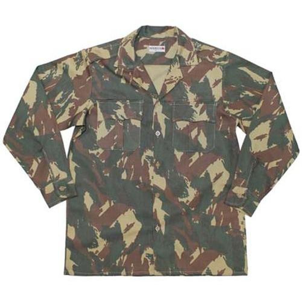 Portugiesisches Armee Feldhemd Feldbluse Gr. S camo