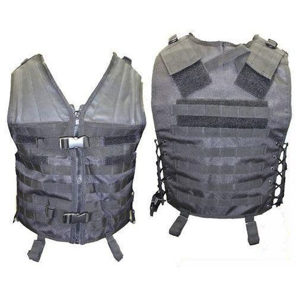 NEU Taktische Molle Weste Vest tactical schwarz Modular System